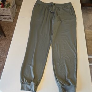 Idtswch Men's Olive Green Jogger Pants, Size 2XL/34